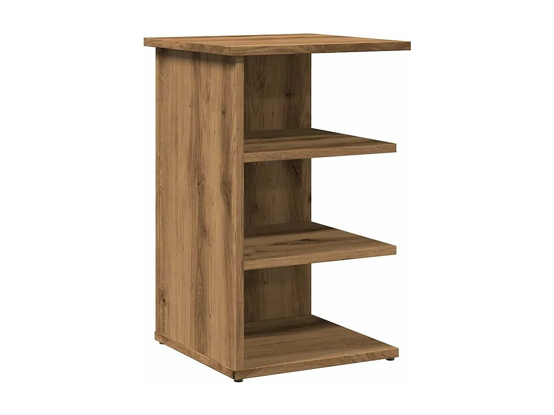 Buffet chêne artisanal 35x35x55 bois d'ingénierie