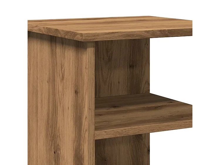 Buffet chêne artisanal 35x35x55 bois d'ingénierie