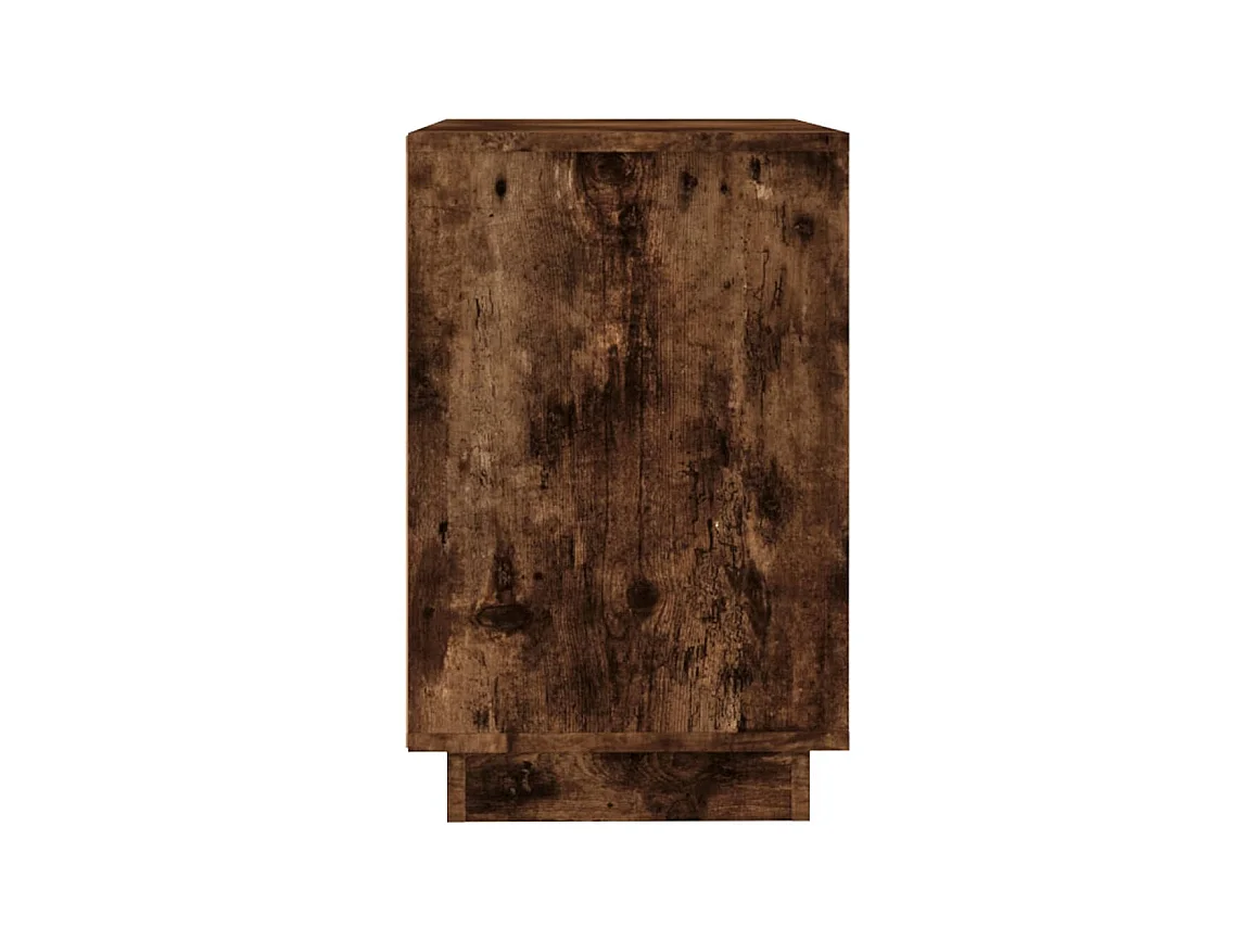 Buffet chêne fumé 102x35x55 bois d'ingénierie