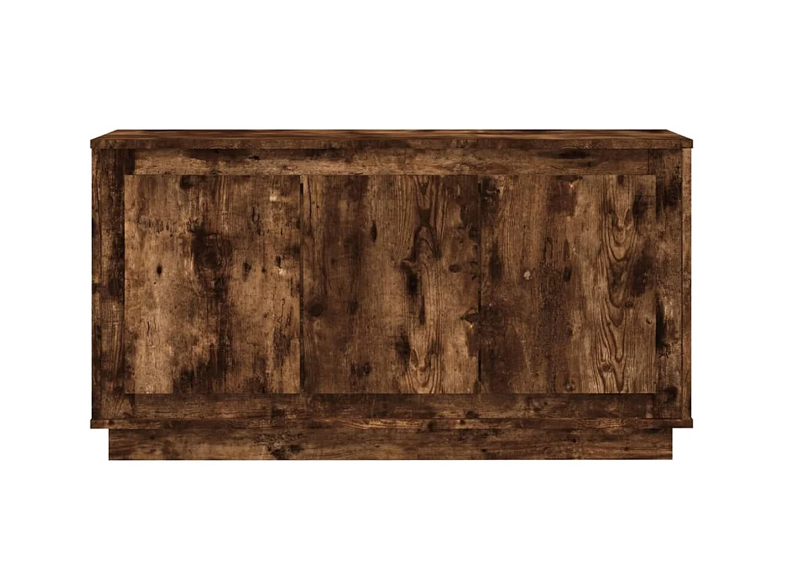 Buffet chêne fumé 102x35x55 bois d'ingénierie
