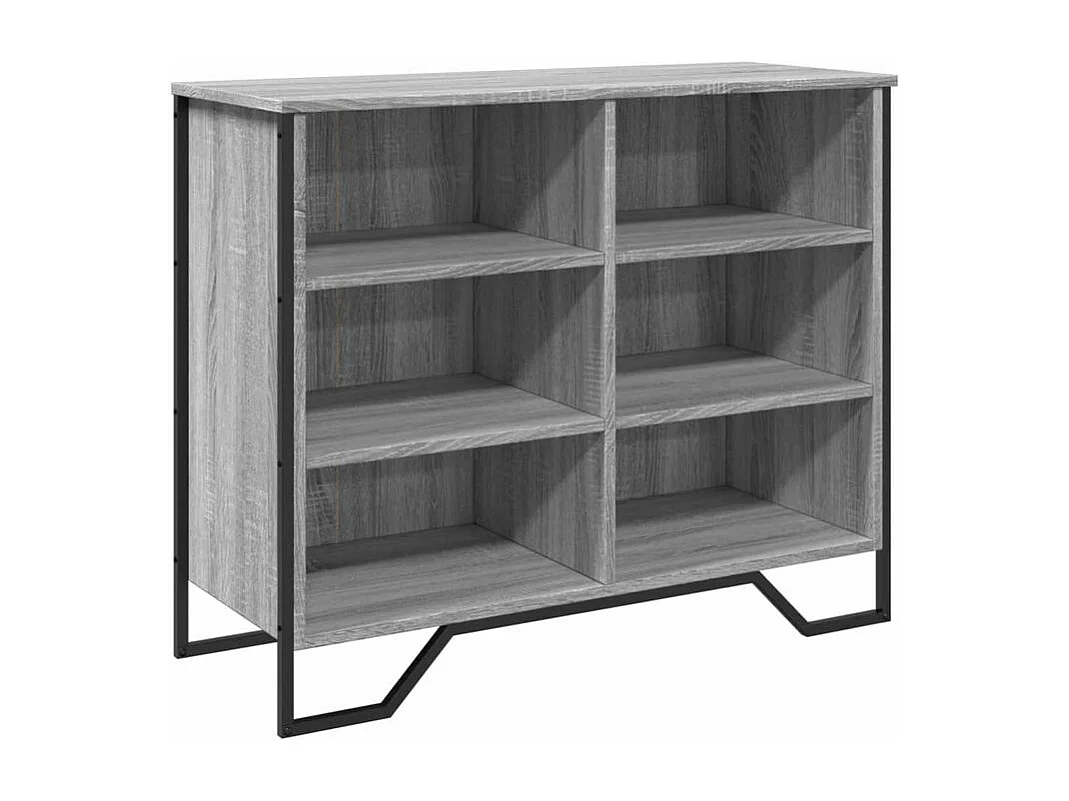 Buffet sonoma gris 91x35,5x74,5 bois d'ingénierie