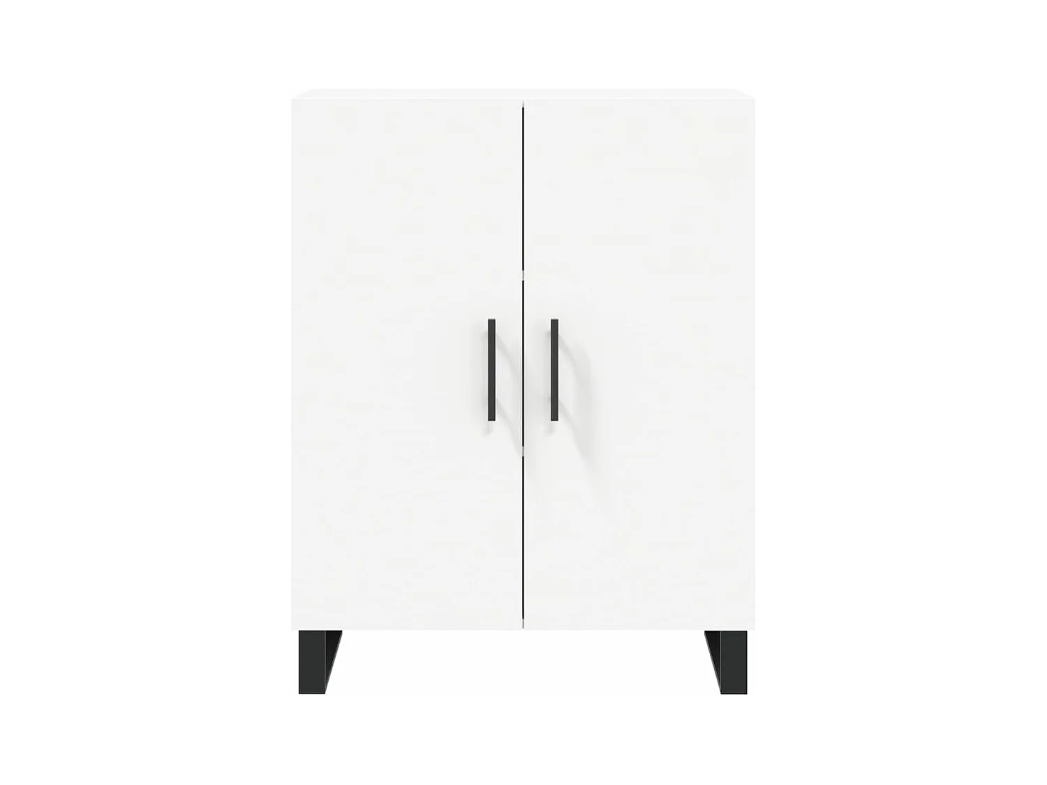 Buffet blanc 69,5x34x90 bois d'ingénierie