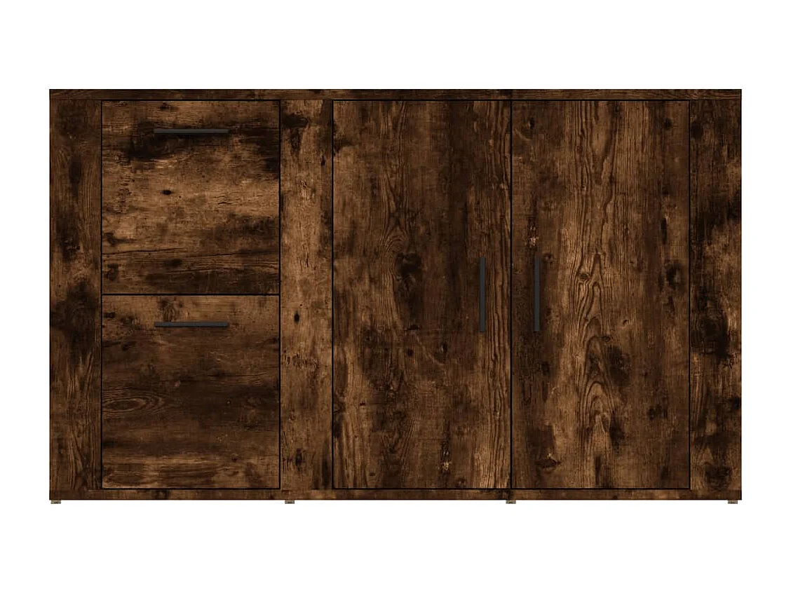 Buffet Chêne fumé 100x33x59,5 Bois d'ingénierie