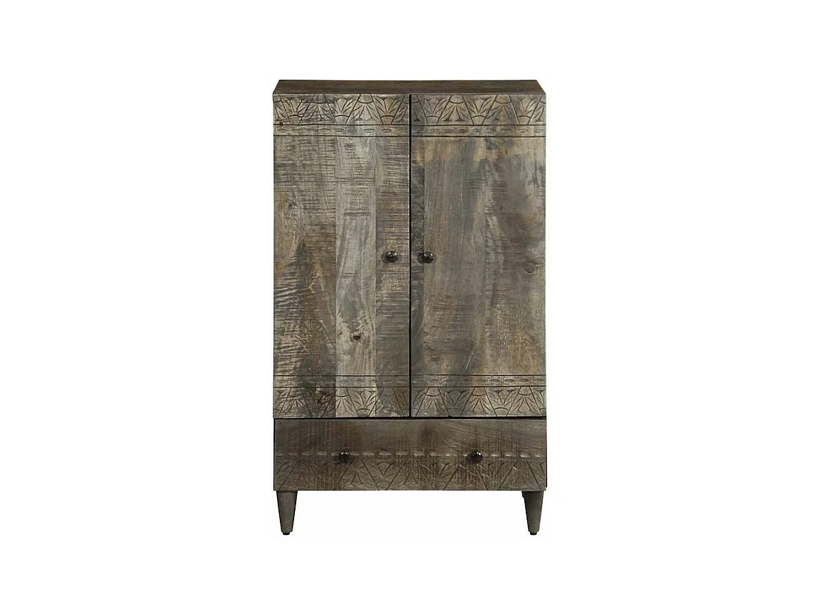 Buffet 60x33x110 bois de manguier massif