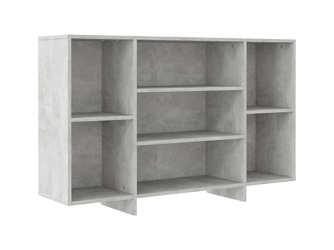 Buffet Gris béton 120x30x75
