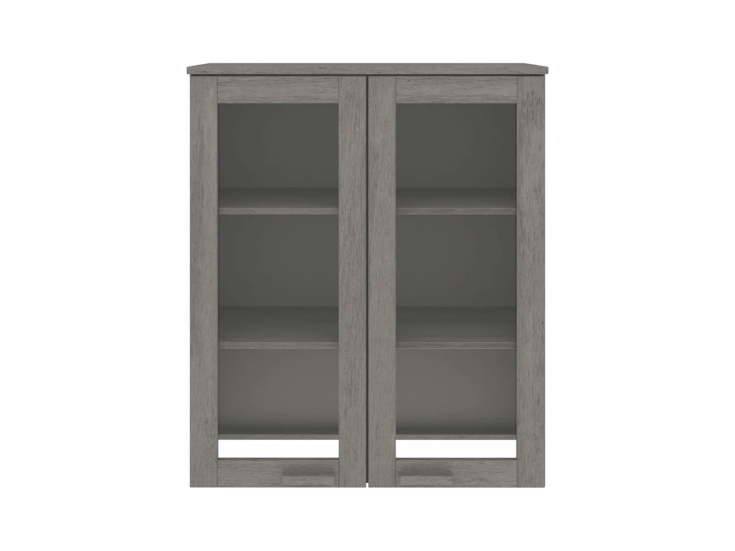 Dessus de buffet HAMAR Gris clair 85x35x100 Bois de pin