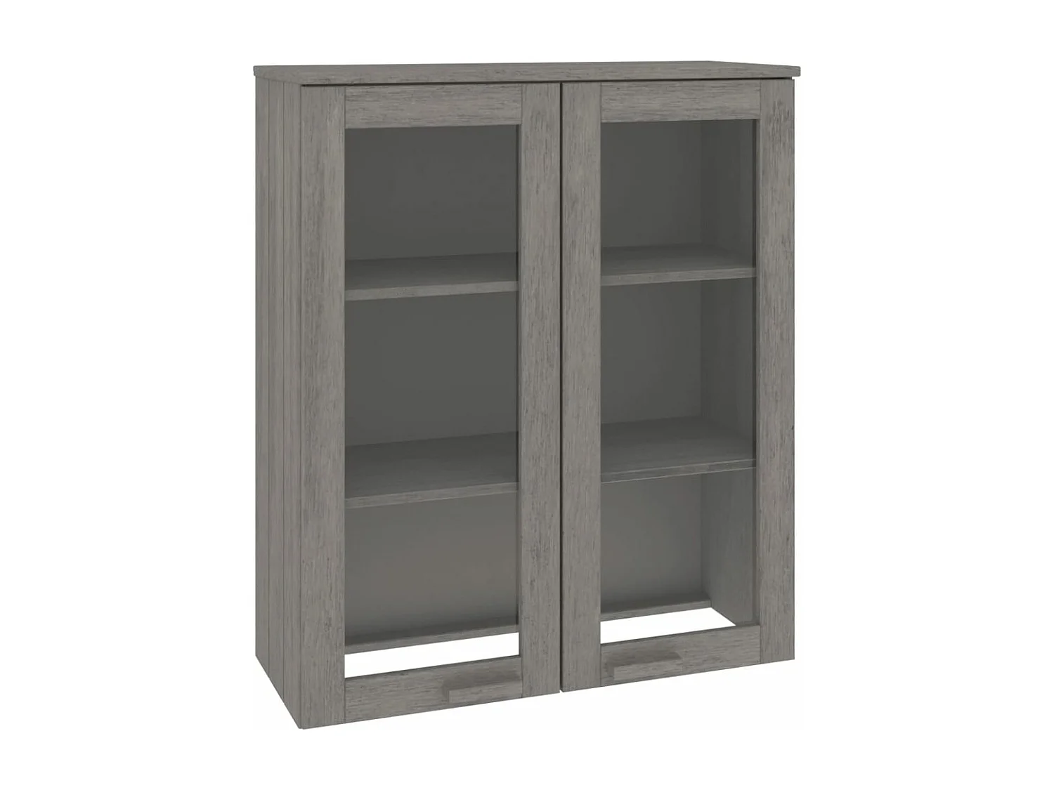 Dessus de buffet HAMAR Gris clair 85x35x100 Bois de pin
