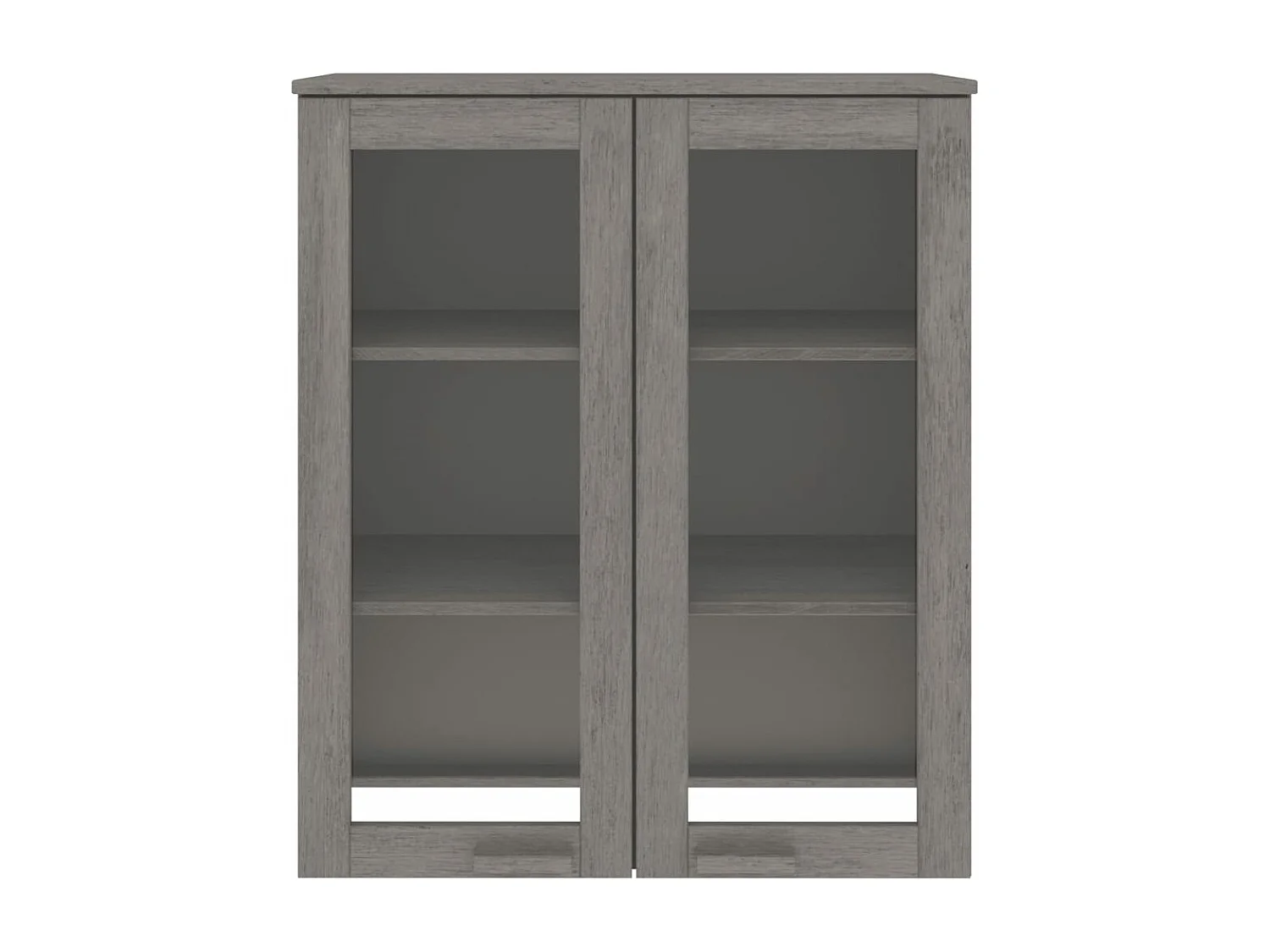 Dessus de buffet HAMAR Gris clair 85x35x100 Bois de pin