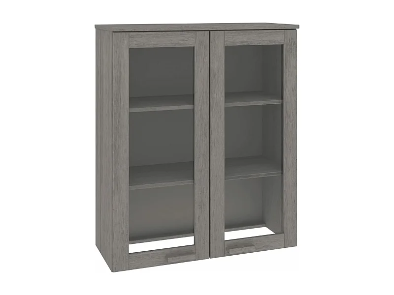 Dessus de buffet HAMAR Gris clair 85x35x100 Bois de pin
