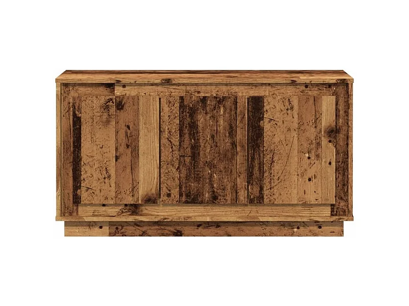 Buffet vieux bois 102x35x55 bois d'ingénierie