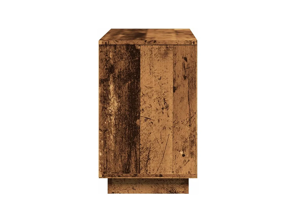 Buffet vieux bois 102x35x55 bois d'ingénierie