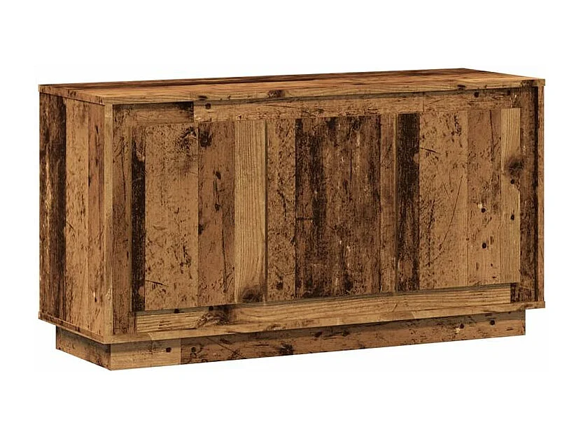 Buffet vieux bois 102x35x55 bois d'ingénierie