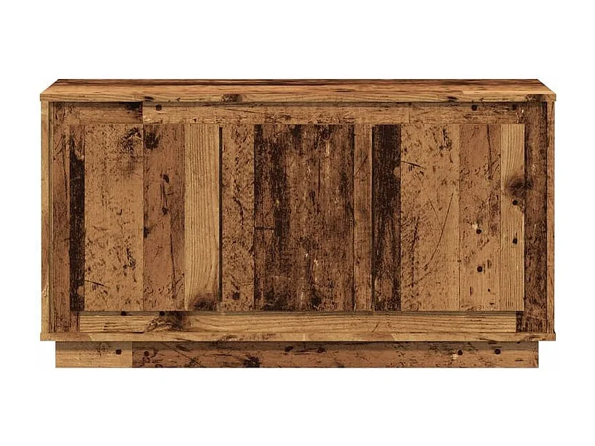 Buffet vieux bois 102x35x55 bois d'ingénierie