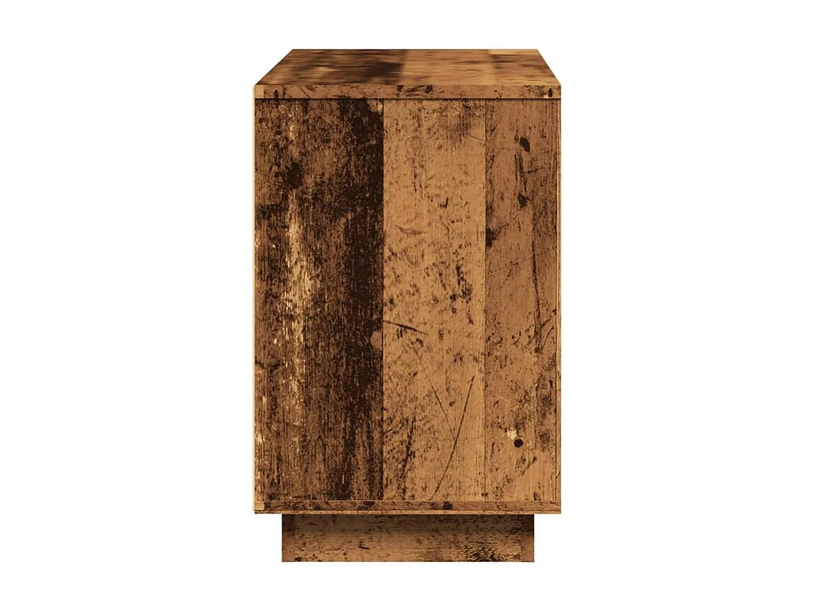 Buffet vieux bois 102x35x55 bois d'ingénierie