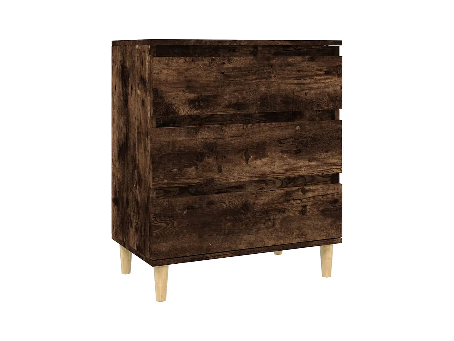 Buffet Chêne fumé 60x35x70 Bois d'ingénierie