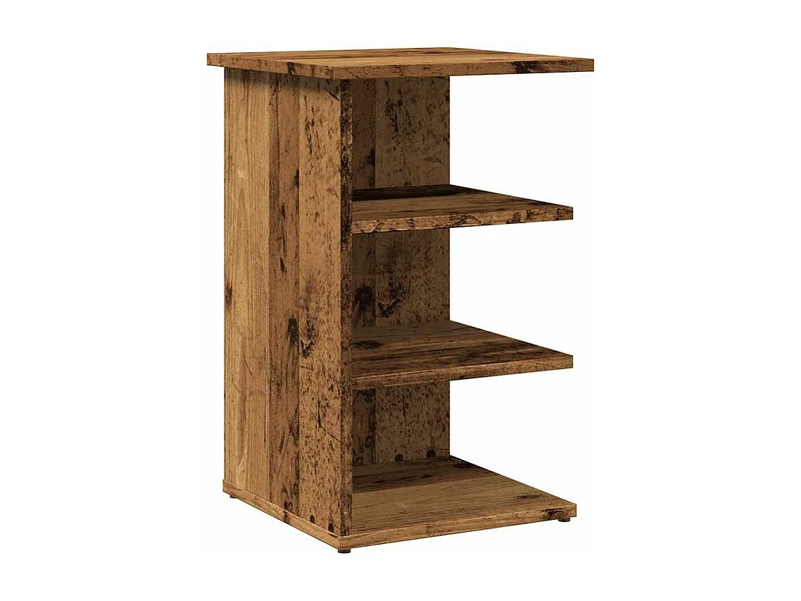 Buffet vieux bois 35x35x55 bois d'ingénierie