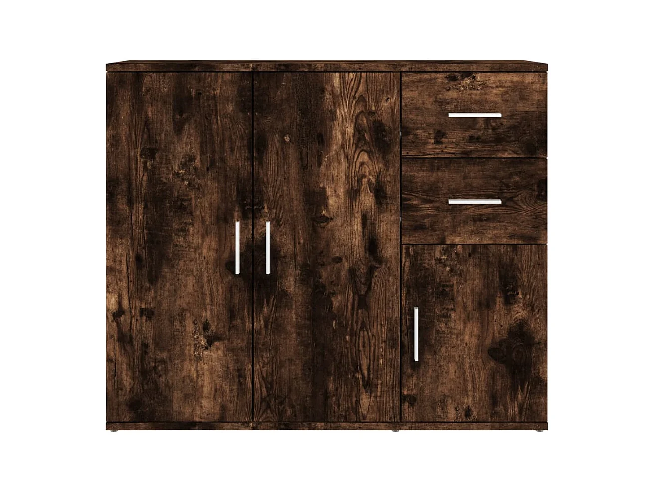 Buffet Chêne fumé 91x29,5x75 Bois d'ingénierie