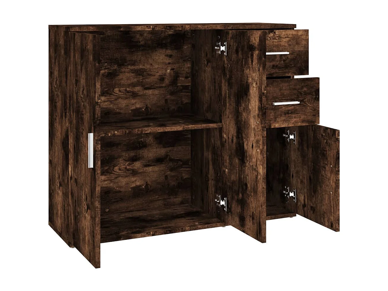 Buffet Chêne fumé 91x29,5x75 Bois d'ingénierie