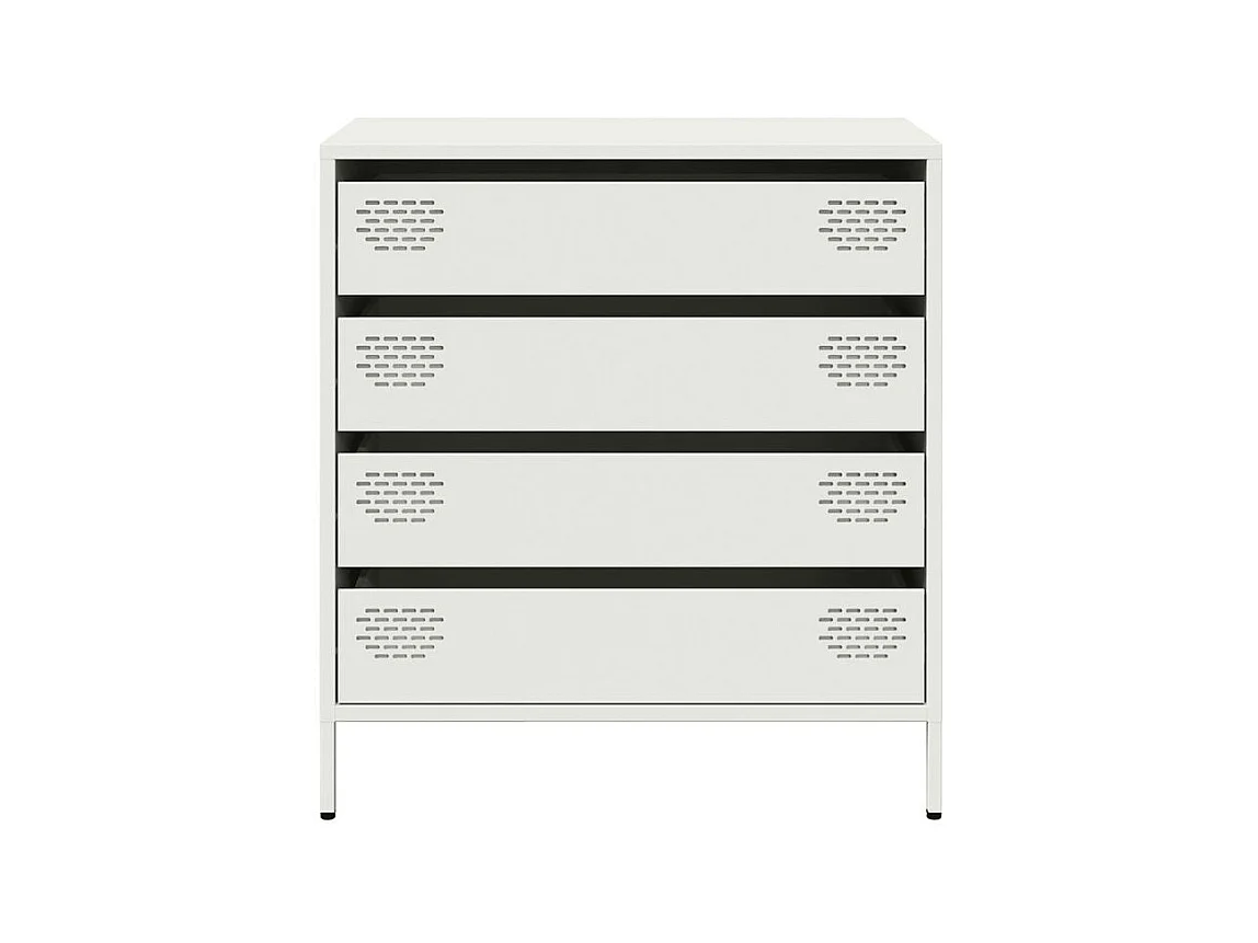 Buffet blanc 68x39x73,5 acier laminé à froid