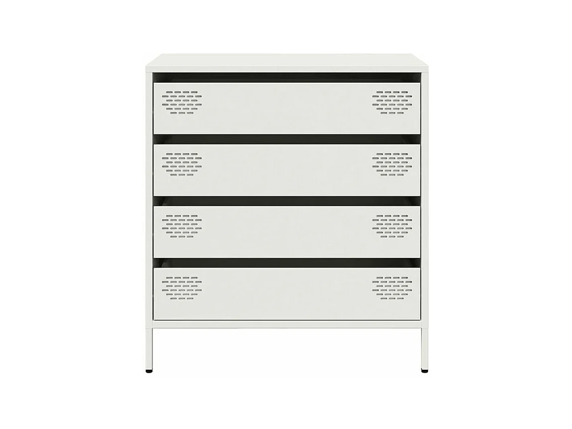 Buffet blanc 68x39x73,5 acier laminé à froid