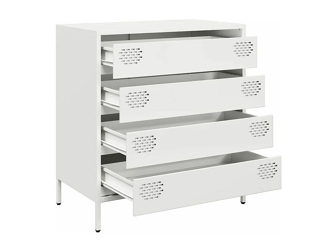 Buffet blanc 68x39x73,5 acier laminé à froid