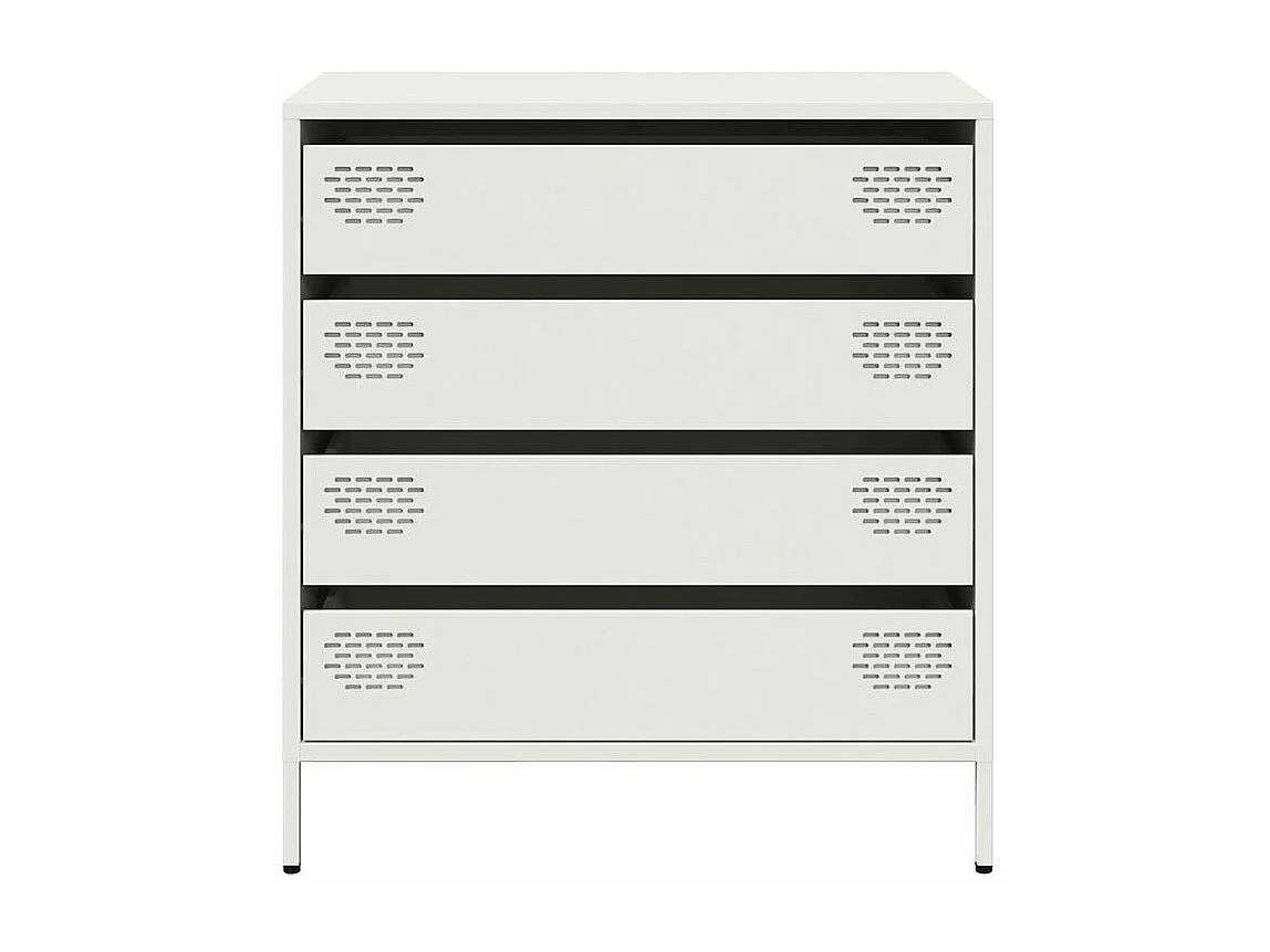 Buffet blanc 68x39x73,5 acier laminé à froid