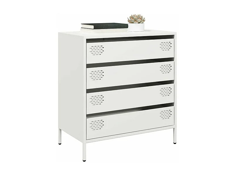 Buffet blanc 68x39x73,5 acier laminé à froid