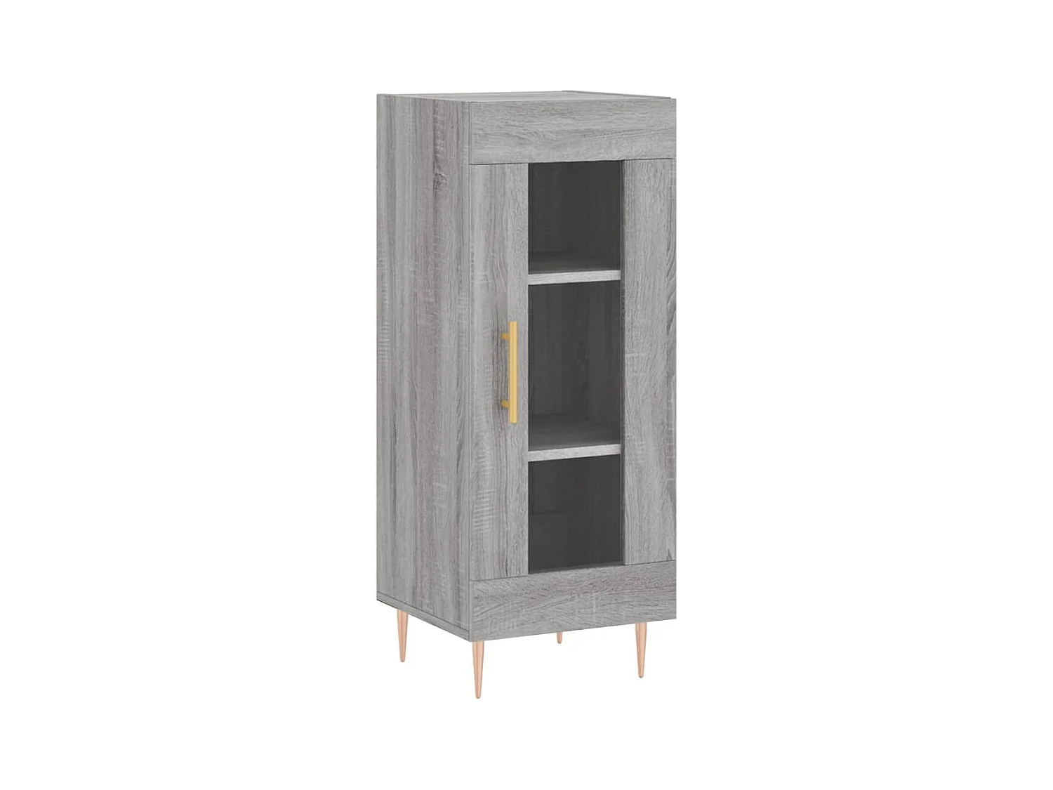 Buffet Sonoma gris 34,5x34x90 Bois d'ingénierie