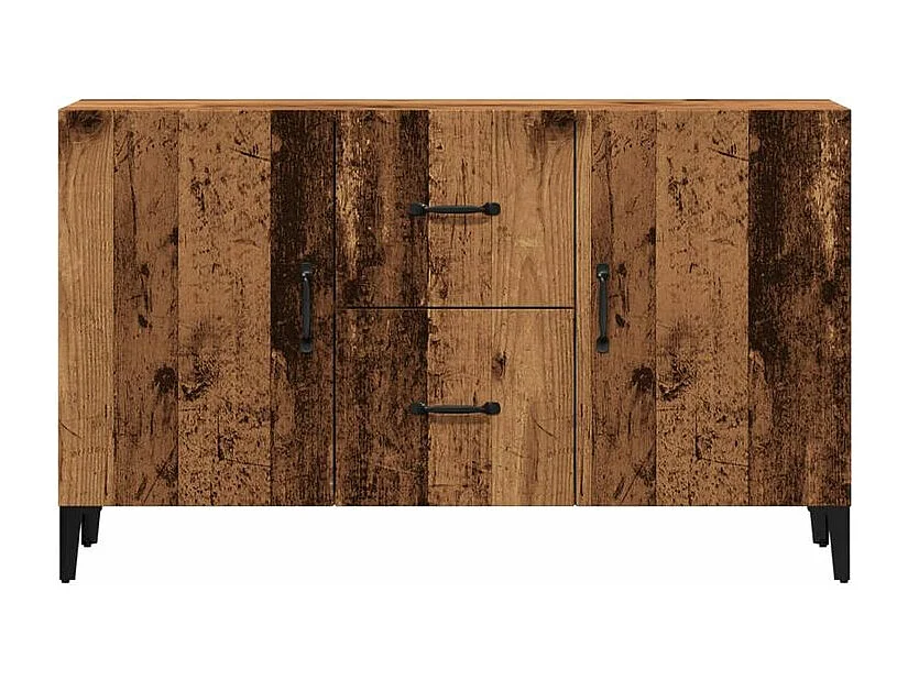 Buffet vieux bois 100x36x60 bois d'ingénierie