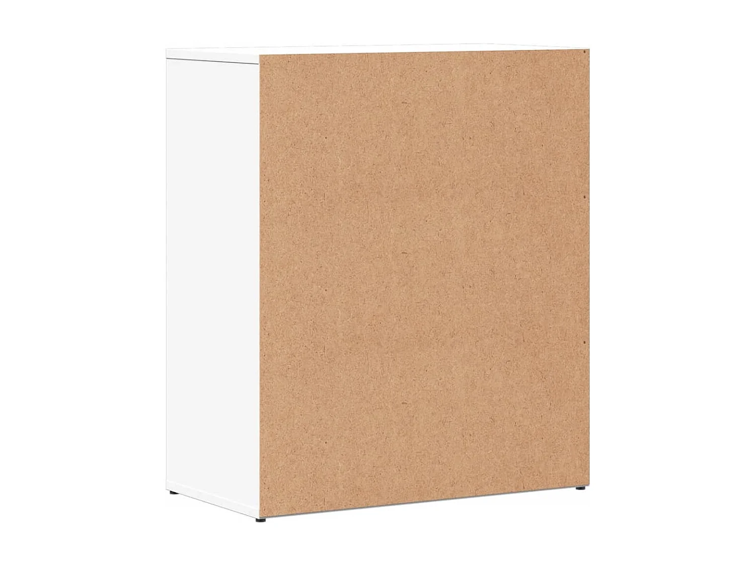 Buffets 2 pcs blanc 60x31x70 bois d'ingénierie