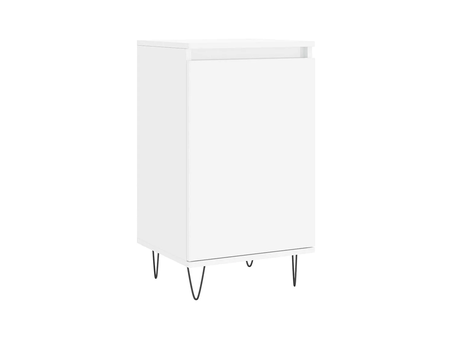 Buffet blanc 40x35x70 bois d’ingénierie