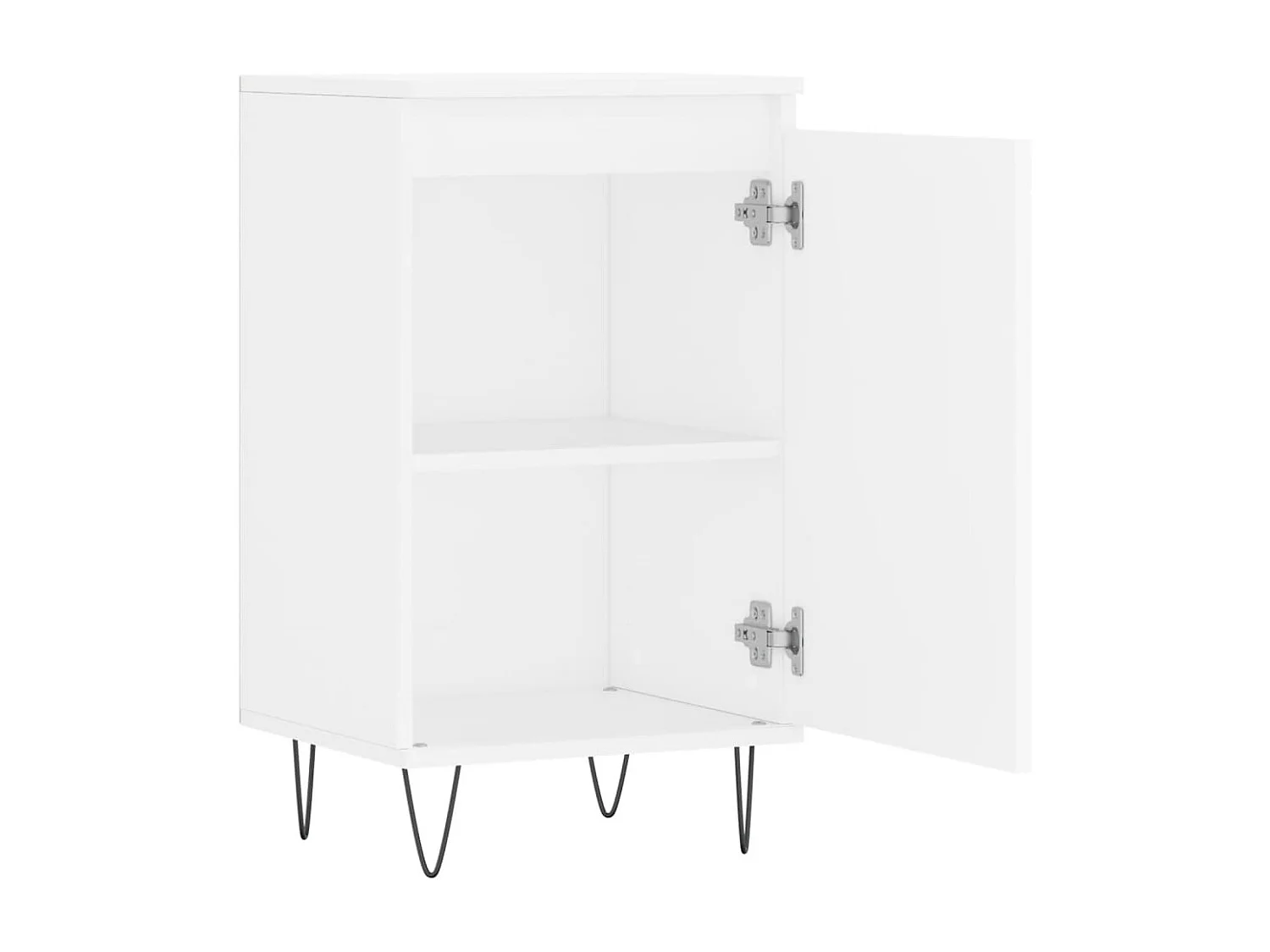 Buffet blanc 40x35x70 bois d’ingénierie