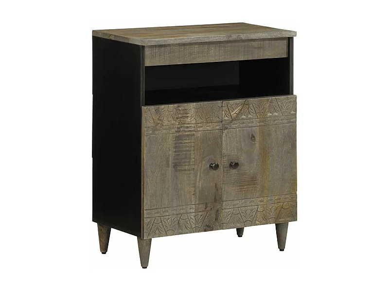 Buffet 60x33x75 Bois massif de manguier