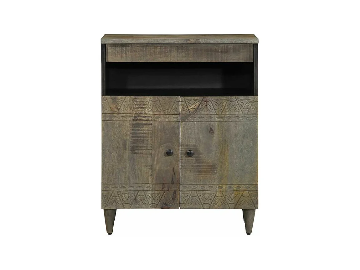 Buffet 60x33x75 Bois massif de manguier