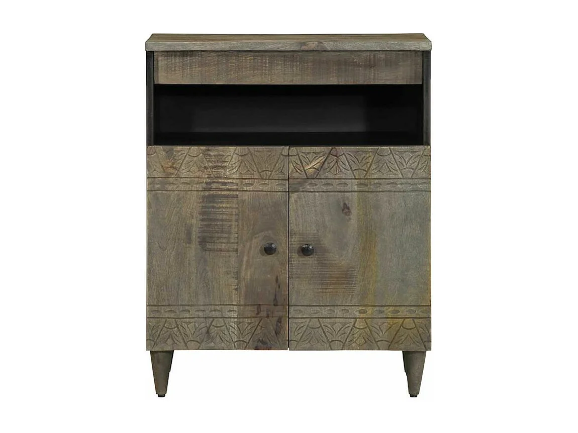 Buffet 60x33x75 Bois massif de manguier