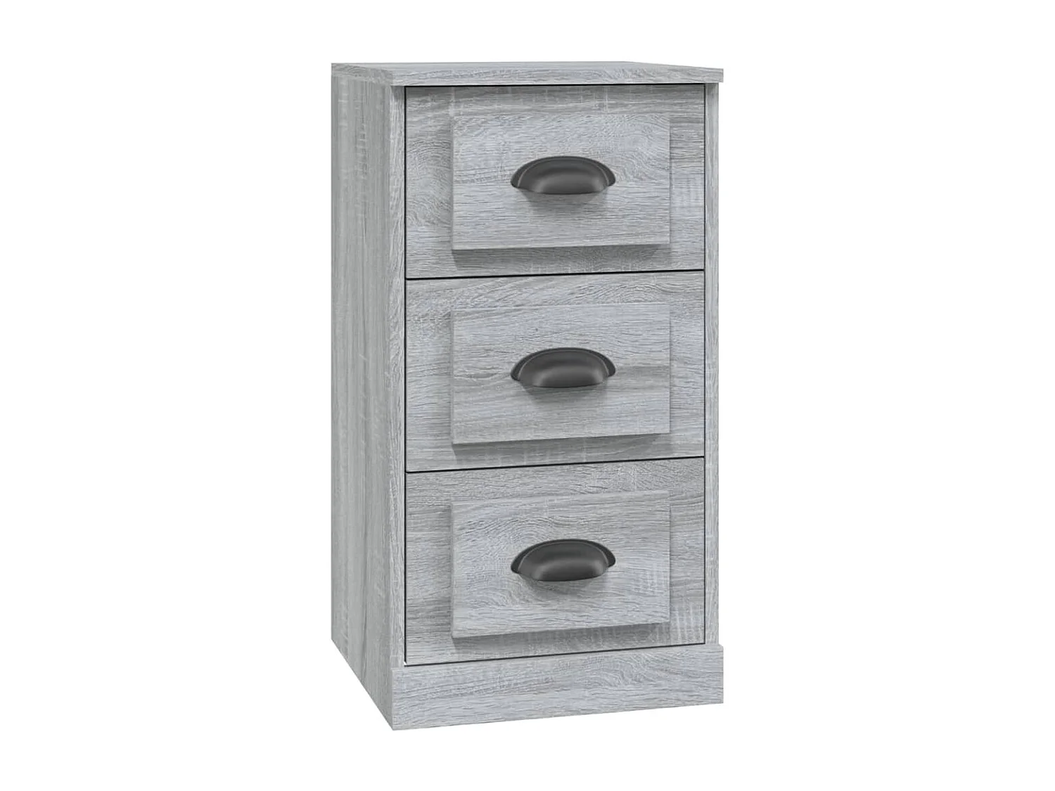 Buffet sonoma gris 36x35,5x67,5 bois d'ingénierie