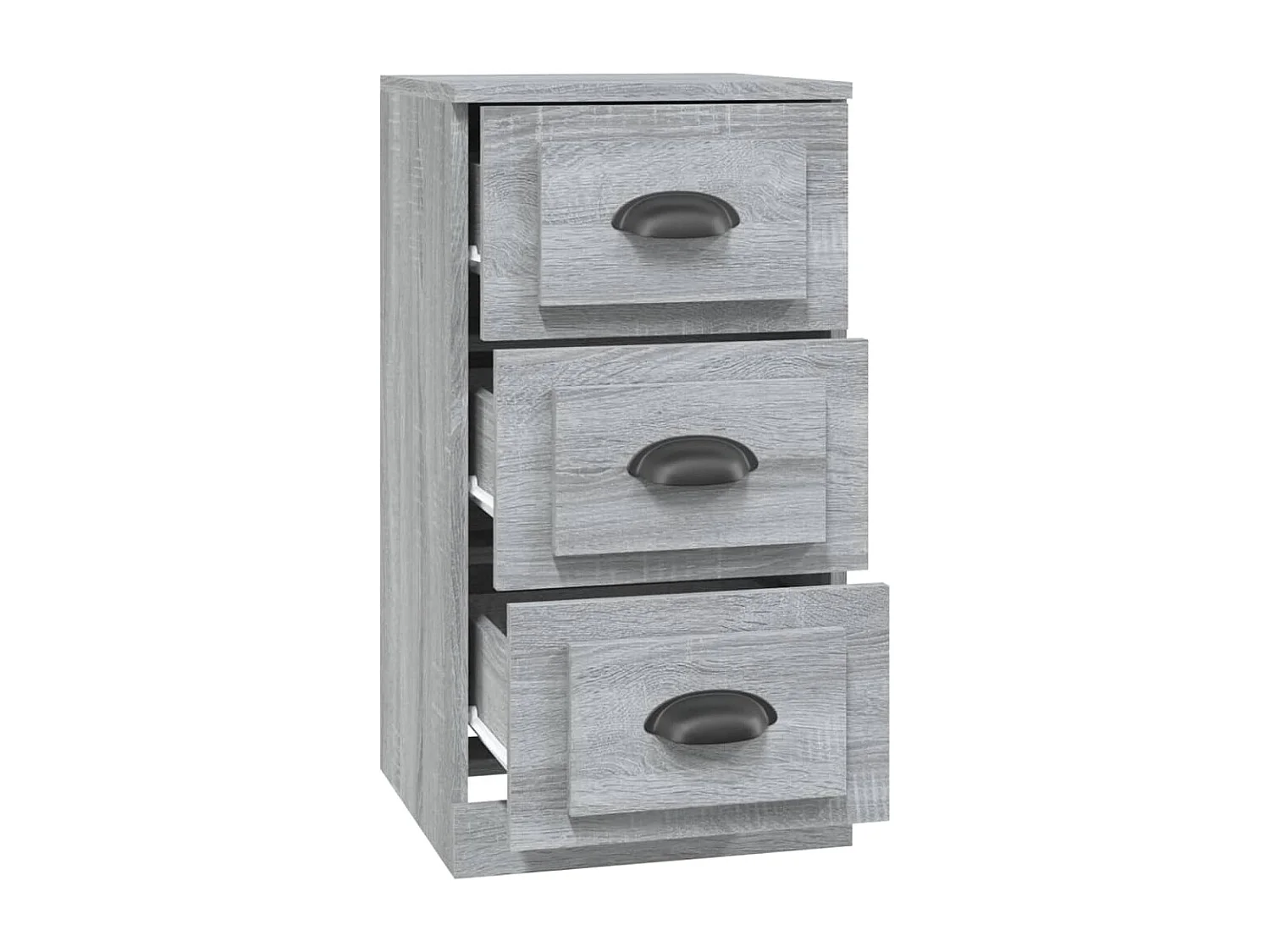 Buffet sonoma gris 36x35,5x67,5 bois d'ingénierie