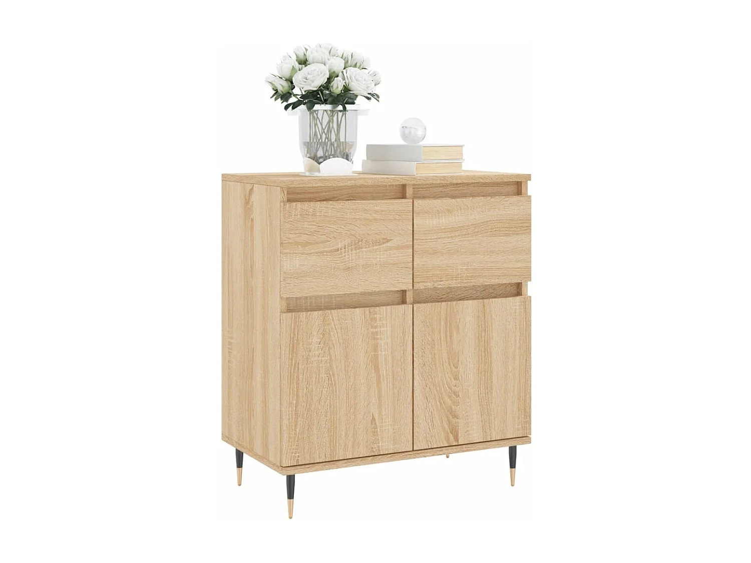 Buffet Chêne sonoma 60x35x70 Bois d'ingénierie