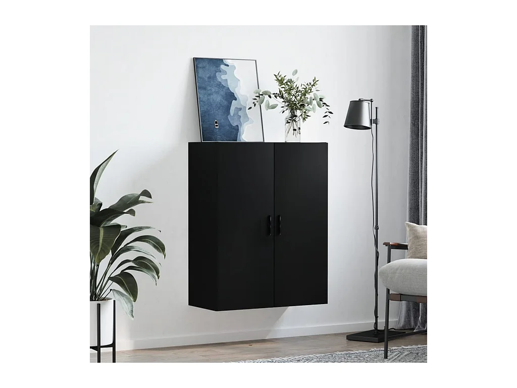 Armoire murale noir 69,5x34x90
