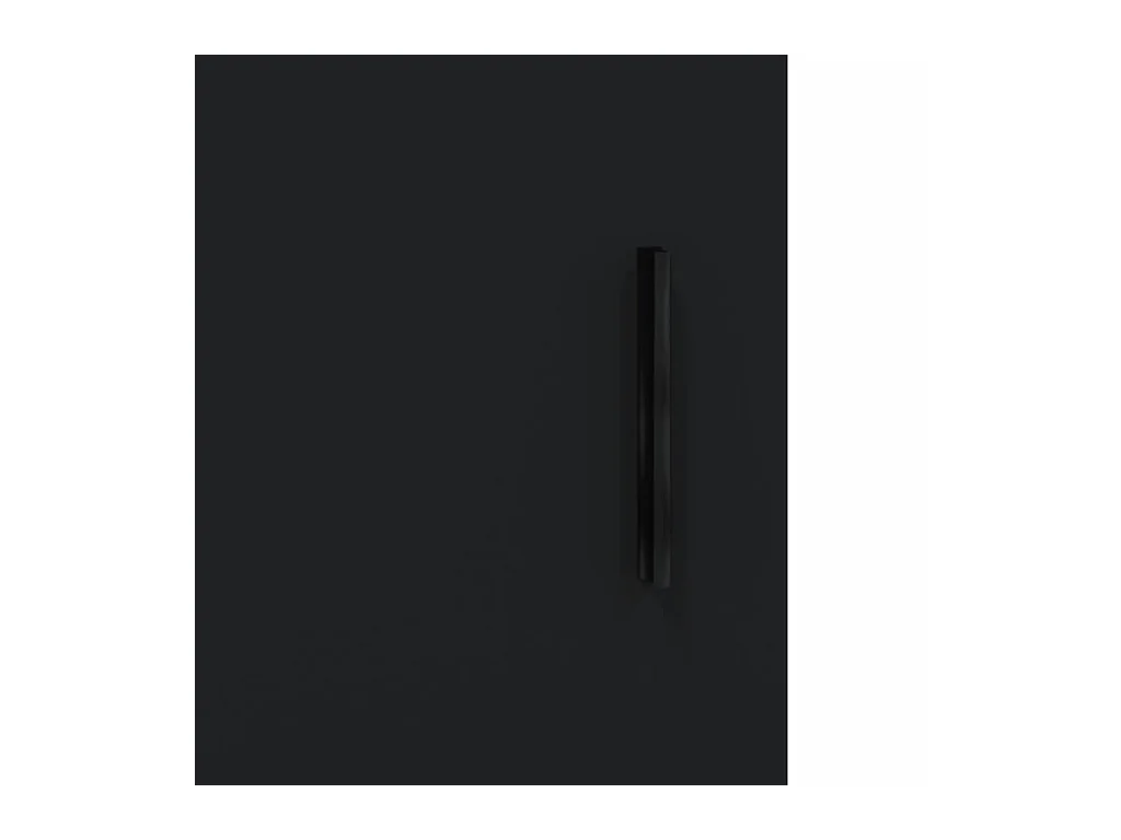 Armoire murale noir 69,5x34x90