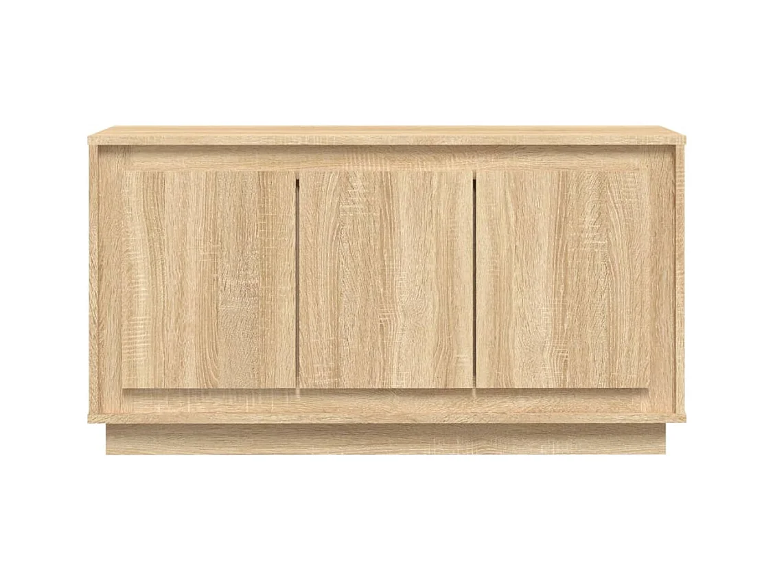Buffet chêne sonoma 102x35x55 bois d'ingénierie
