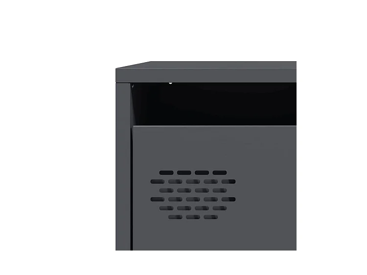 Buffet anthracite 68x39x73,5 acier laminé à froid