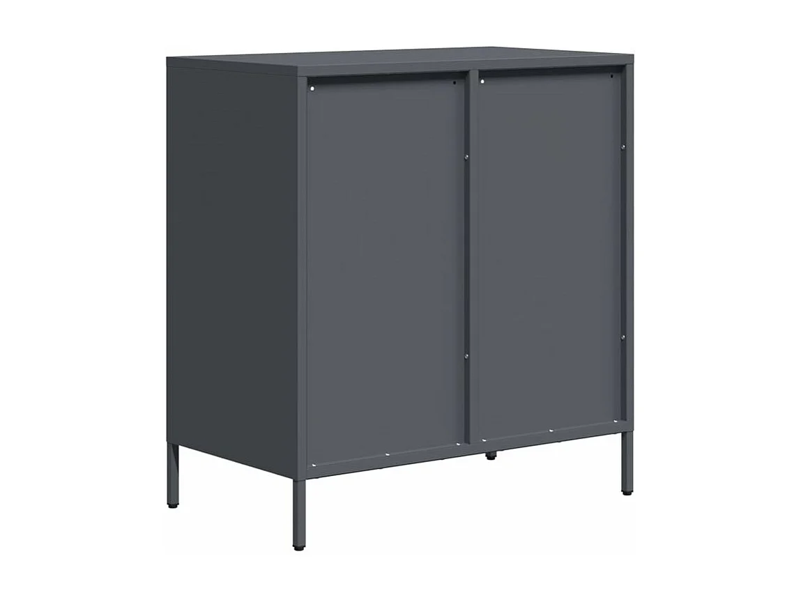 Buffet anthracite 68x39x73,5 acier laminé à froid