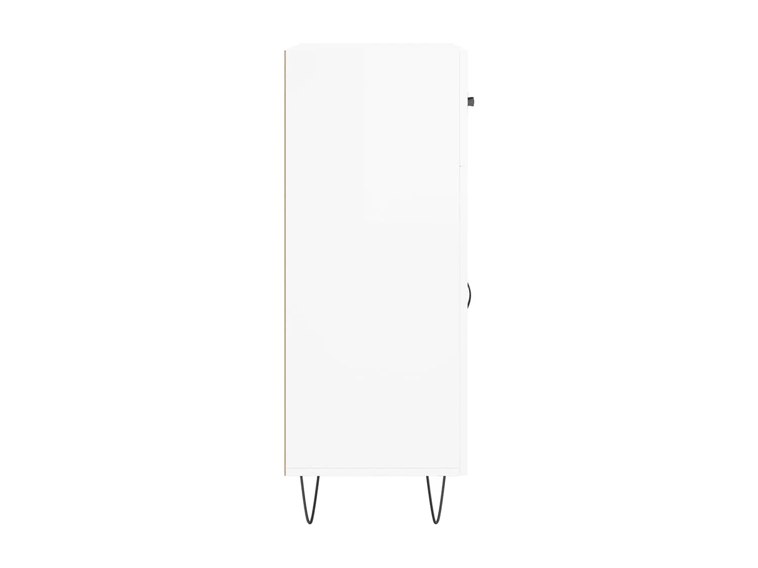 Buffet blanc 69,5x34x90 bois d'ingénierie