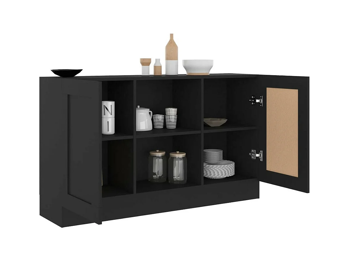 Buffet Noir 120x30,5x70