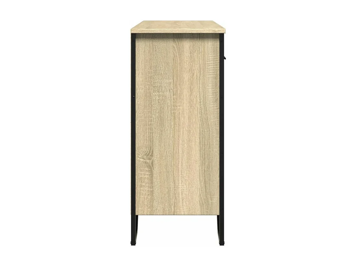 Buffet chêne sonoma 97x32,5x74,5 bois d'ingénierie