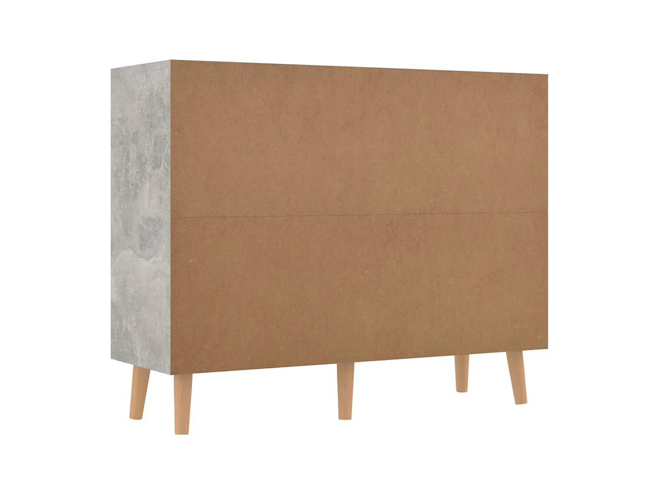 Buffet Gris béton 90x30x72