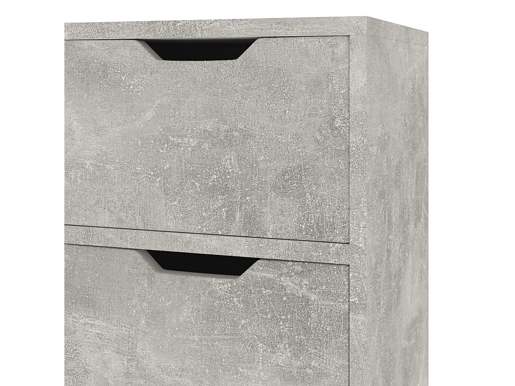 Buffet Gris béton 90x30x72