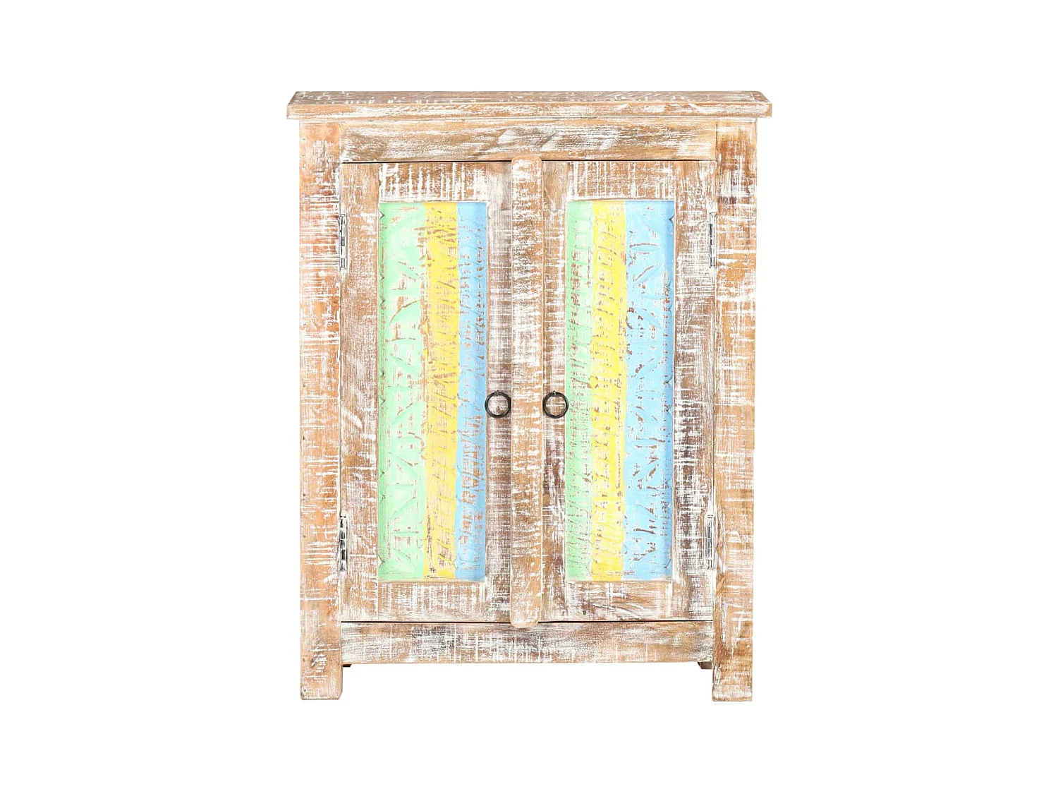 Buffet 61x35x76 Bois d'acacia brut