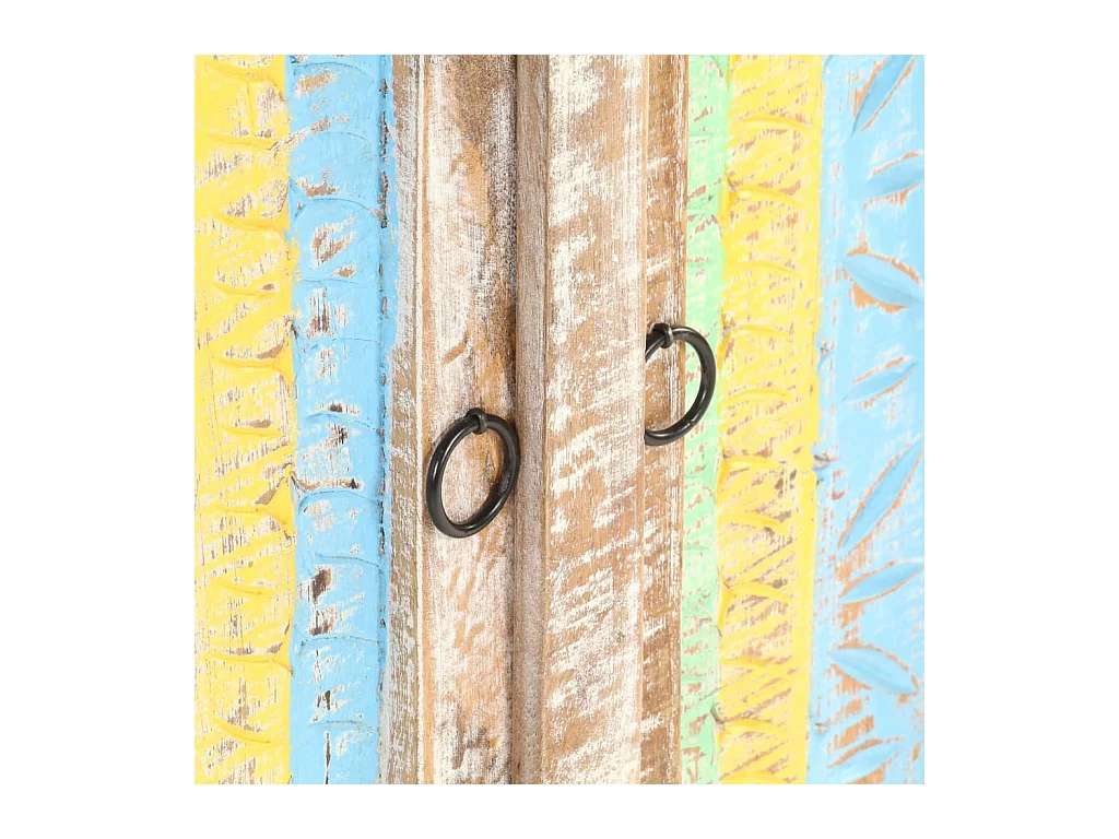 Buffet 61x35x76 Bois d'acacia brut